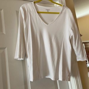 White half sleeve shirt